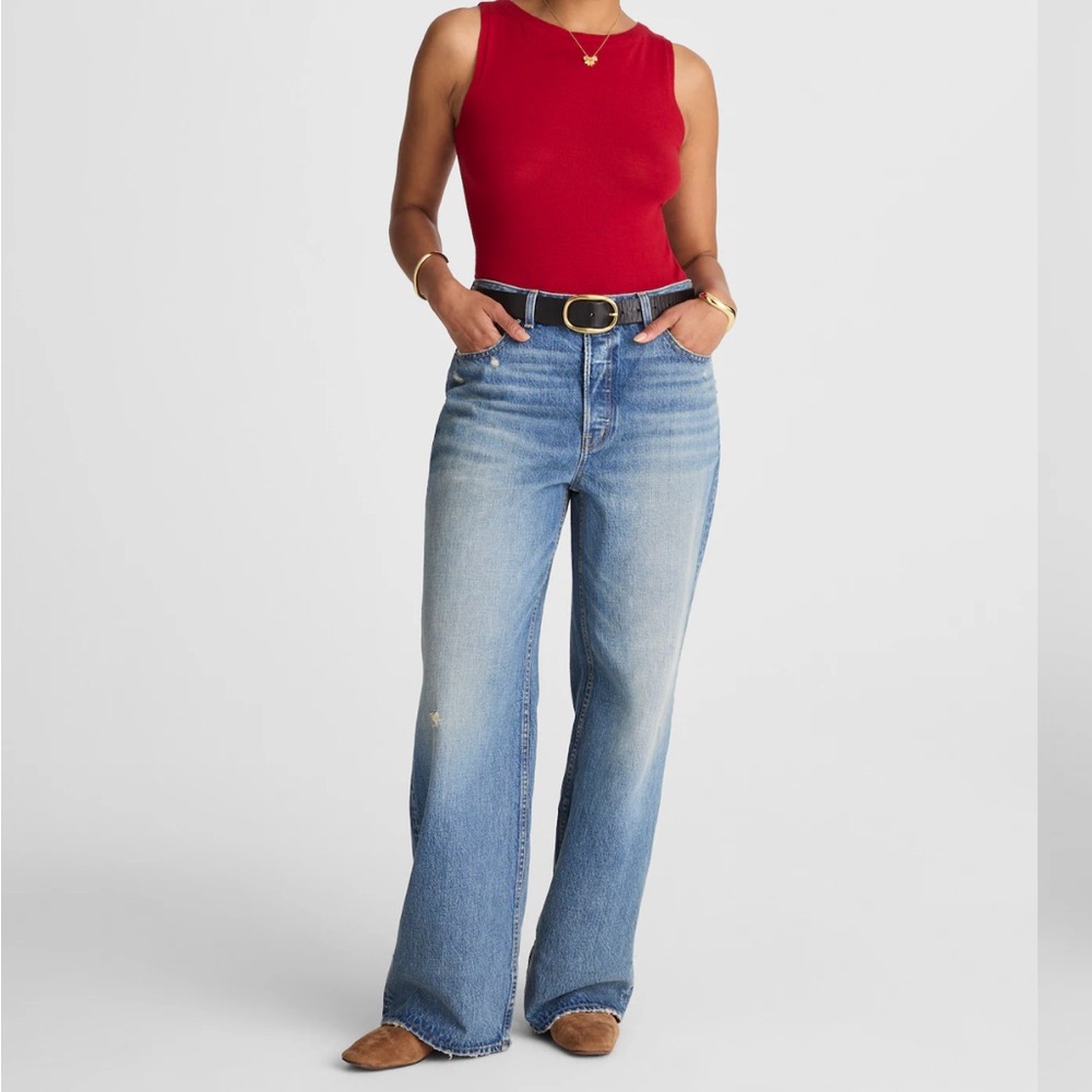 Madewell Light Blue Straight Leg Jeans